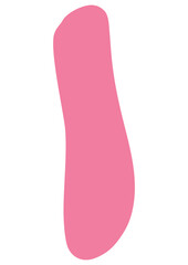 Abstract blotch shape. Liquid shape elements