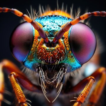  Insect under the microscope
