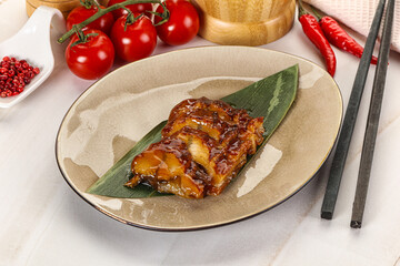 Grilled eel with unagi sauce