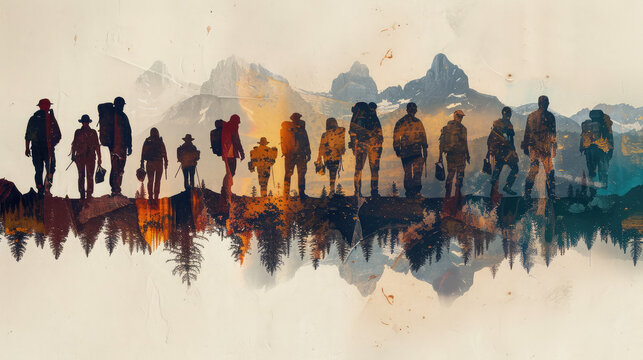 Greeting Card and Banner Design for National Boy Scout Day