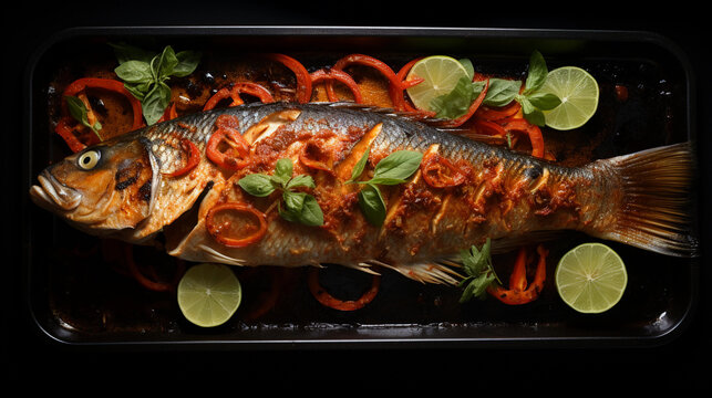 Ikan Bakar, Indonesian food