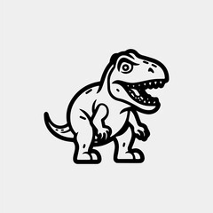 a t - rex with its mouth open and its teeth wide open