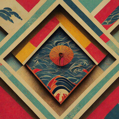 book cover with background