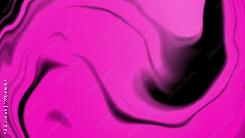 Poster turning abstract swirl stripe pink black background animated, abstract futuristic animated wave shap