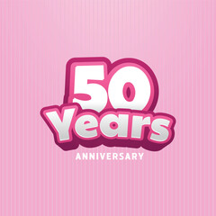 Anniversary Number Vector Design Collections