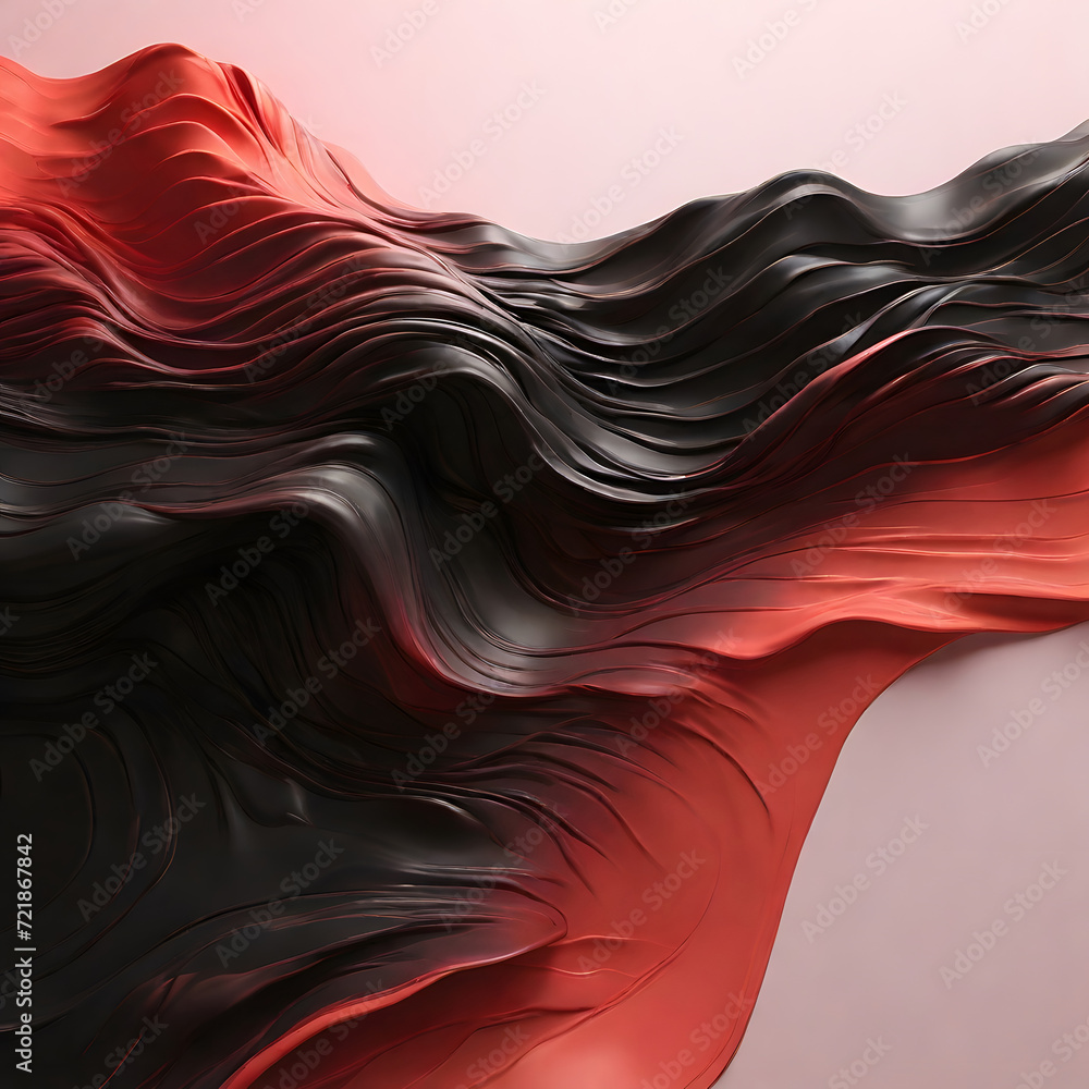 Poster subtle texture or gradient to the background to introduce depth and dimension. ai generated