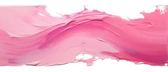 Pink oil or acrylic color paint brushstroke, bringing a soft and artistic touch to your creative...