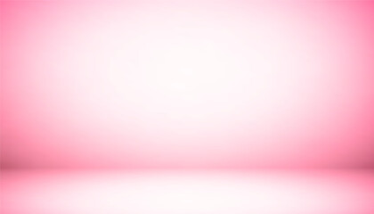 Fototapeta premium Pink color background, Pink studio room