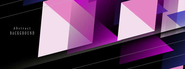 Shades of purple abstract polygonal geometric background. Pastel color background.