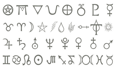 Religion symbol bundle