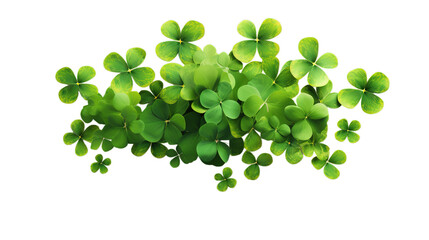 St. Patrick’s Day isolated on transparent background, Generative ai.