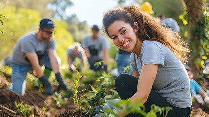 College Student Doing Outdoor Activities Background