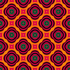 simple abstract flolar batik indian block