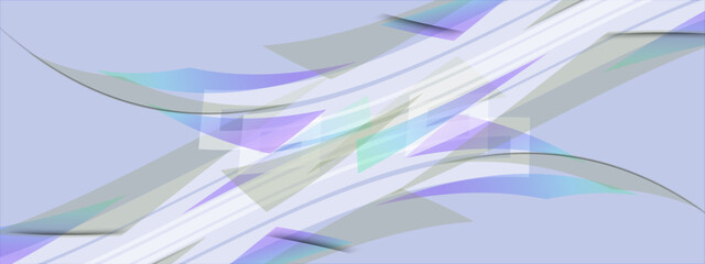 Vector abstract pastel purple color background frame of geometric shapes. Triangle ornament.