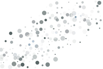 Silver glitter confetti, great design for any purpose. Party decor.