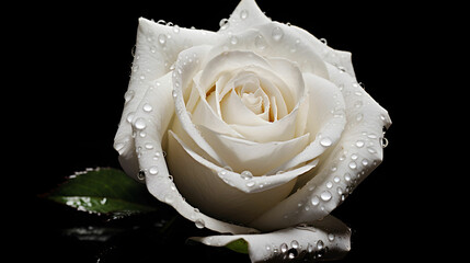 White Rose. White rose background