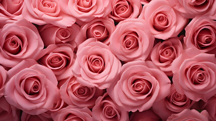 Pink Rose. Pink rose background.