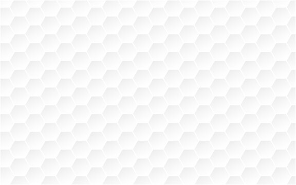 Abstract White Hexagon Background. hexagon pattern © arshinta