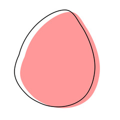 abstract blob shape pattern