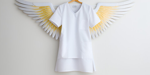 Encompassing Magnitude: Understanding the Complete Scale of Nurses' Uniforms Featuring Wings