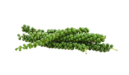 Green peppercorn on transparent png