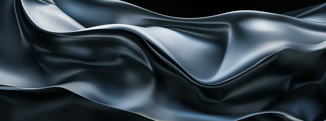 Fototapeta premium colorful liquid surface on a dark background