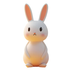 Obraz premium Png of Rabbit against transparent Background