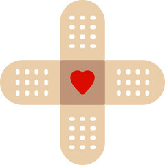 Heart bandage Icon