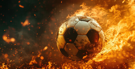 a soccer ball is moving towards the camera around a fire,Fire soccer ball.