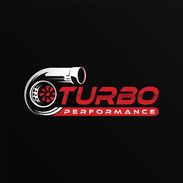 turbo service automotive logo template, perfect logo for automotive companies and enthusiasts