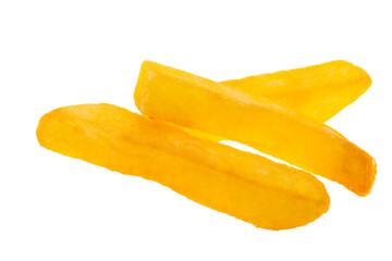 french fries isolated