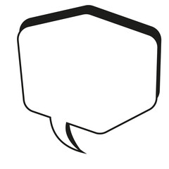 bubble speech for comic and chat