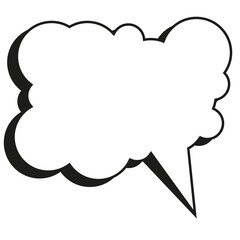 bubble speech for comic and chat