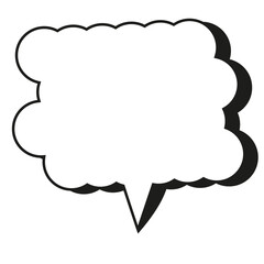 bubble speech for comic and chat