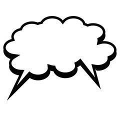 bubble speech for comic and chat