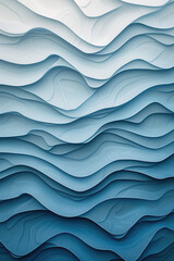 Abstract wavy tessellations pattern background and texture design