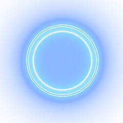 Abstract background with circles, Glowing neon circle PNG, circle PNG, circle PNG transparent wallpaper, blue glowing circle background,