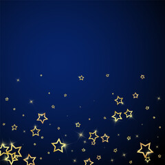 Fototapeta premium Starry night fairy tale background.