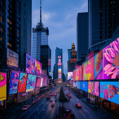 City Lights, Social Heights: Urban Skylines Illuminate the Trends of Social Media Marketing