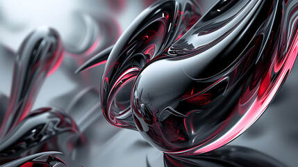 A mesmerizing 3D abstract render showcasing vibrant colors and intricate patterns.