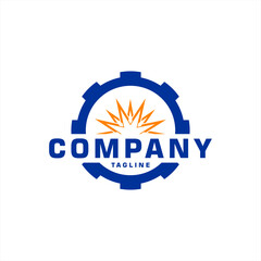 Laser Cutting logo design, laser cutting vector, vintage laser cutting
