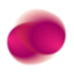 Obraz premium Liquid Gradient Blur Shape