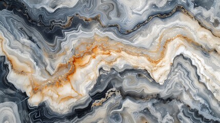 An ethereal winter landscape painted on a marble canvas, capturing the abstract beauty of nature's...