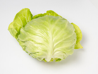 cabbage isolated on white background
