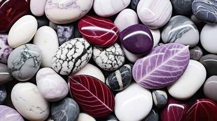 a group of colorful stones - obrazy, fototapety, plakaty