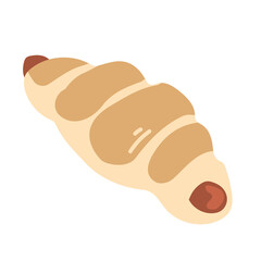 Cartoon Fast Foods - Element Breads Isolate