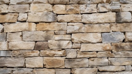 The background of a stone wall that is uneven