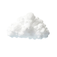 3d cloud clip art - obrazy, fototapety, plakaty