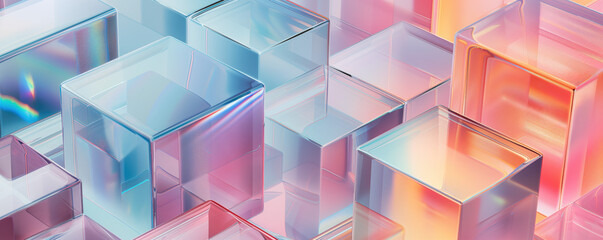 Gradient multilayer glass background