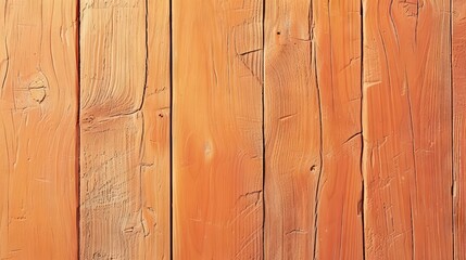 Fototapeta premium peach fuzz color wood texture background in color trend 2024 - AI Generated Abstract Art